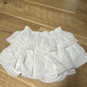 Aerie ruffled skirt